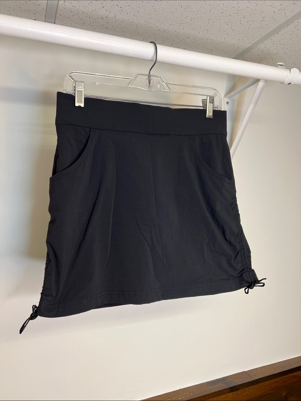 Columbia Black Performance Skort with Logo- M